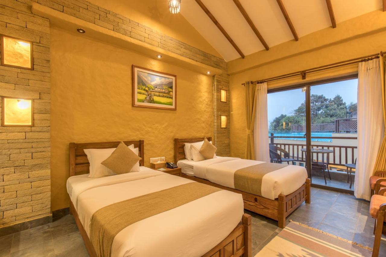 Bar Peepal Resort Pokhara Zewnętrze zdjęcie Deluxe Room