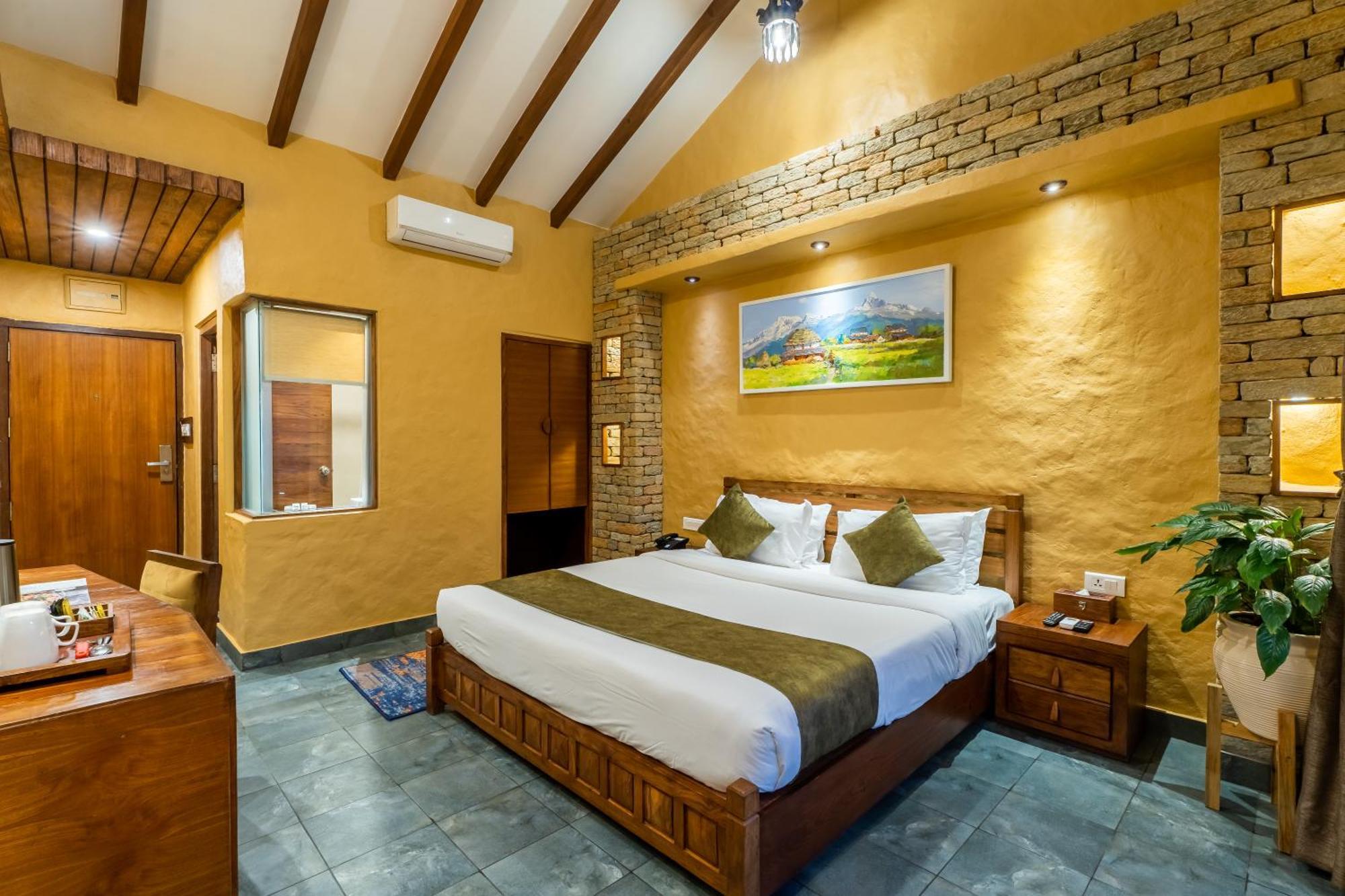 Bar Peepal Resort Pokhara Zewnętrze zdjęcie Deluxe Room