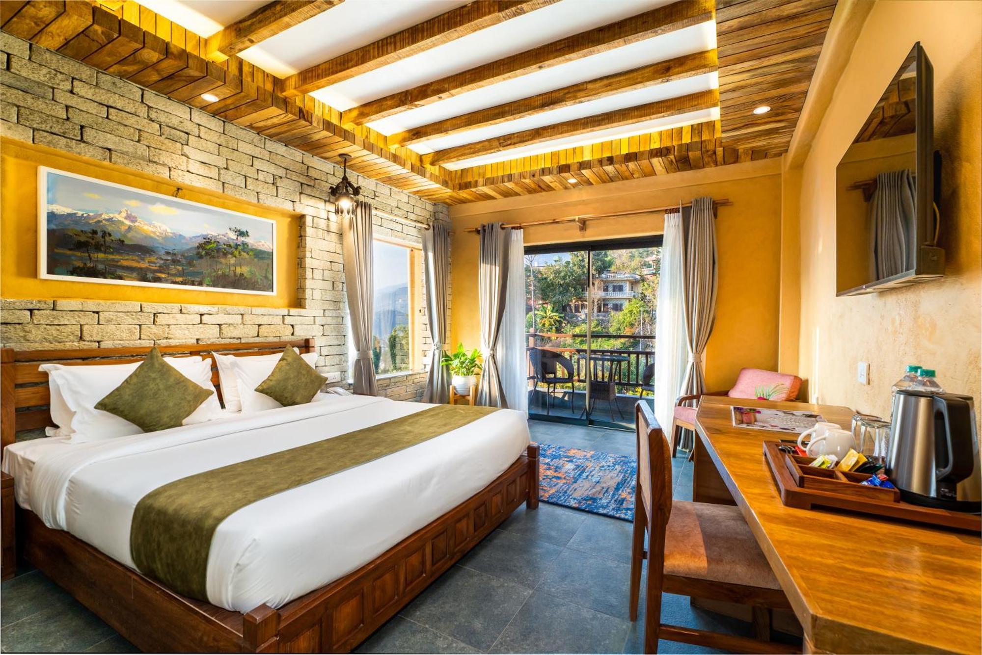 Bar Peepal Resort Pokhara Zewnętrze zdjęcie Deluxe Room